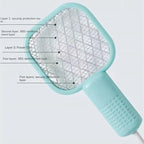USB Rechargeable Mosquito Killer Racket | Portable Mosquito Repellent Racket With UV Light For Home Office Use