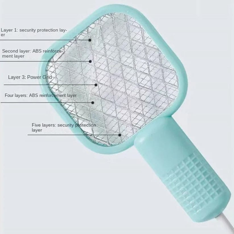 USB Rechargeable Mosquito Killer Racket | Portable Mosquito Repellent Racket With UV Light For Home Office Use
